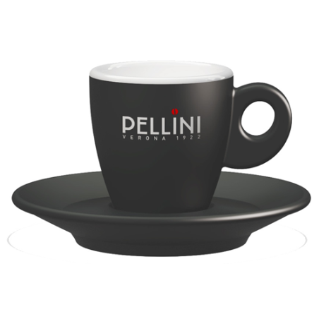 Espressokopp med fat Pellini