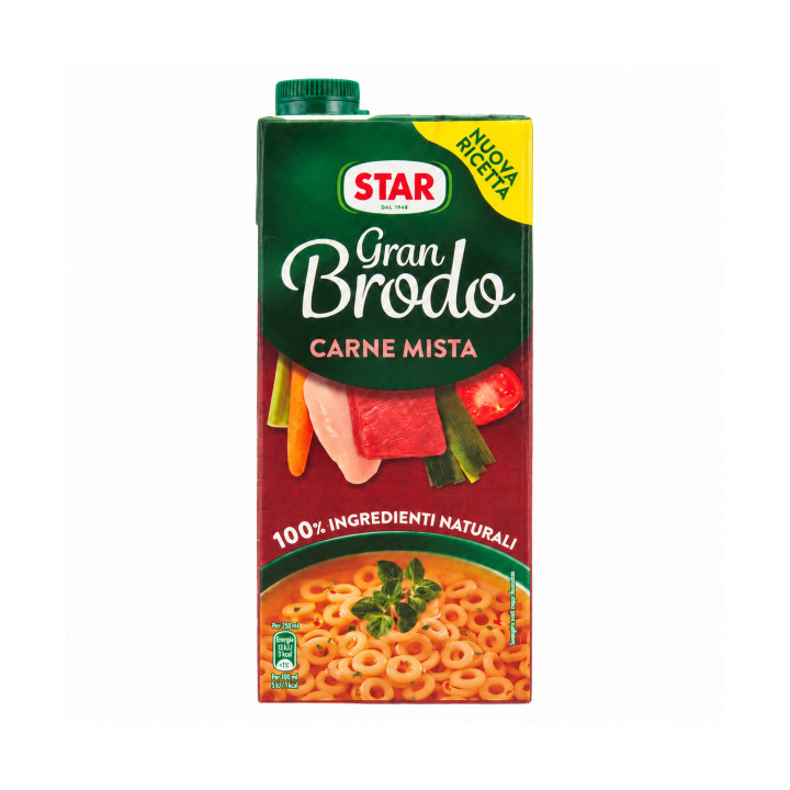Brodo di Carne Mista – köttbuljong 1 l Star