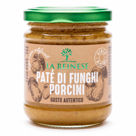 Paté di funghi porcini - Karljohansvampspaté 180 g La Reinese