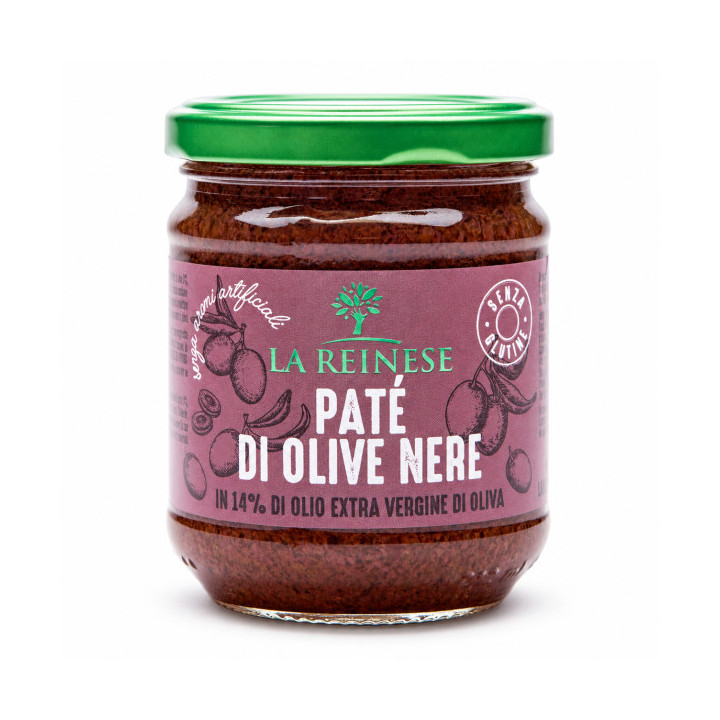 Paté di olive nere 180g Reinese