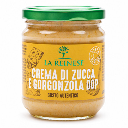Crema di zucca e gorgonzola - Pumpa och gorgonzolakräm 180 g La Reinese