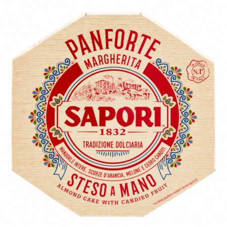 Panforte Margherita 280 g Sapori – förpackning