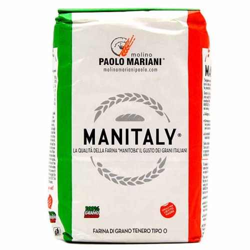Mjöl Manitaly Paolo Mariani Tipo 0 1 kg - 1