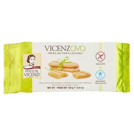 Vicenzi Savoiardi glutenfria 125g - 1