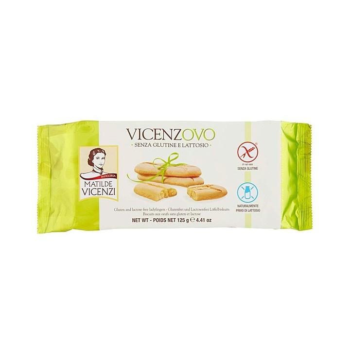 Vicenzi Savoiardi glutenfria 125g - 1