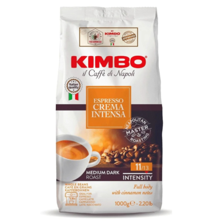Kaffe KIMBO hela bönor 1Kg - 1