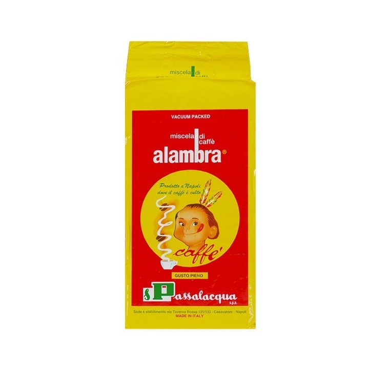 Kaffe Passalacqua Alambra 250g färdigmalet - 1