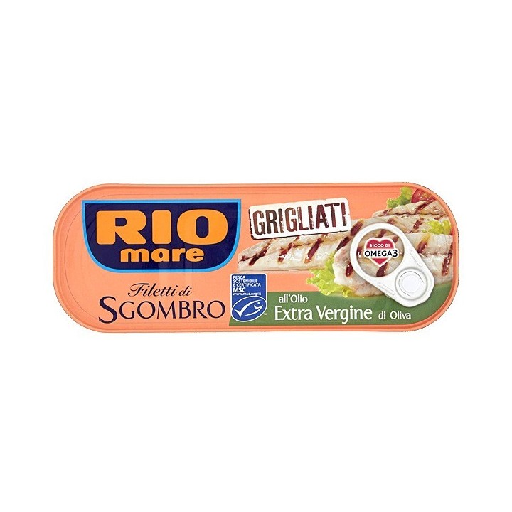 Rio Mare grillad makrillfilè 120 g - 1