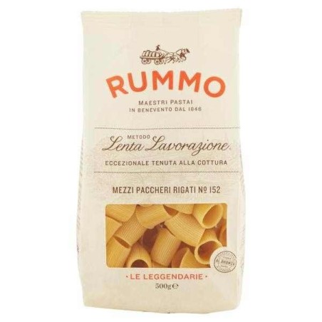 Mezzi Paccheri rigati Rummo Leggendarie 500g - 1