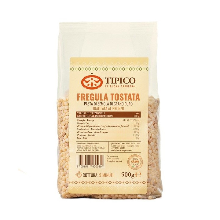 Fregula Tostata 500 g Tipico - 1