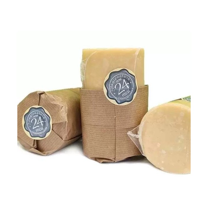 Parmigiano Reggiano DOP kärnbit 24 månader ca 400 g 35 hg Caseificio Cavola 993 - 1