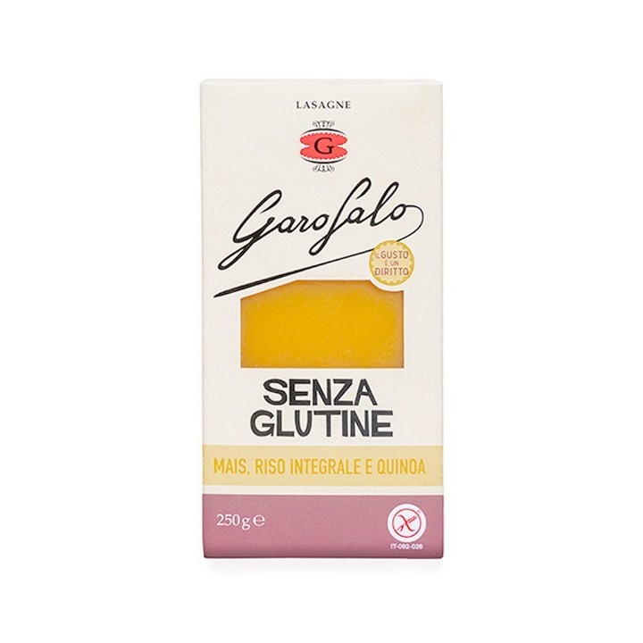 Glutenfria Lasagneplattor Garofalo 250 g - 1