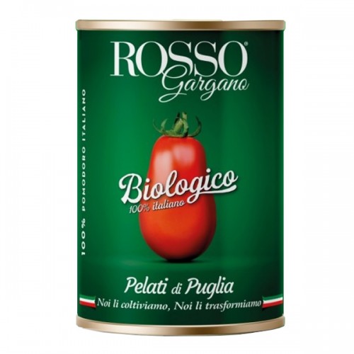 Hela skalade ekologiska tomater Rosso Gargano 400 g - 1