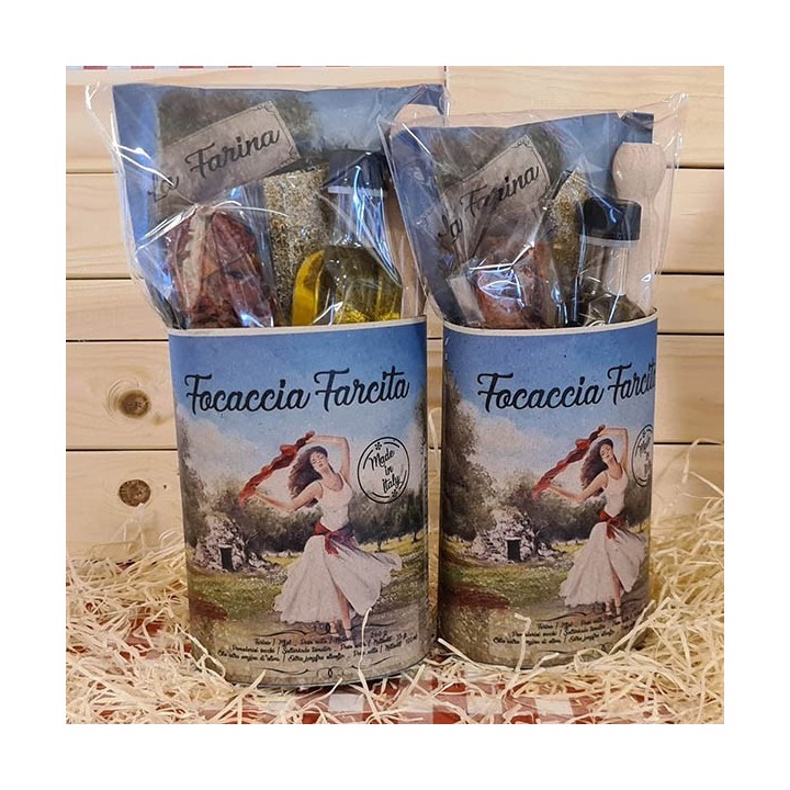 Focaccia farcita - Focacciakit 380 g Sapori - 1