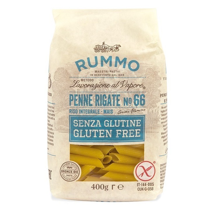 Rummo Pasta Penne Rigate Glutenfri 400 g - 1