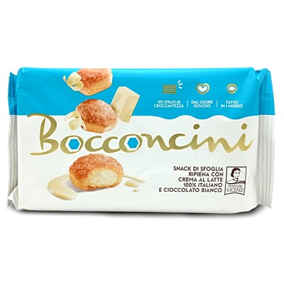 Vicenzi Bocconcini med mjölkräm och vit choklad 100 g - 1