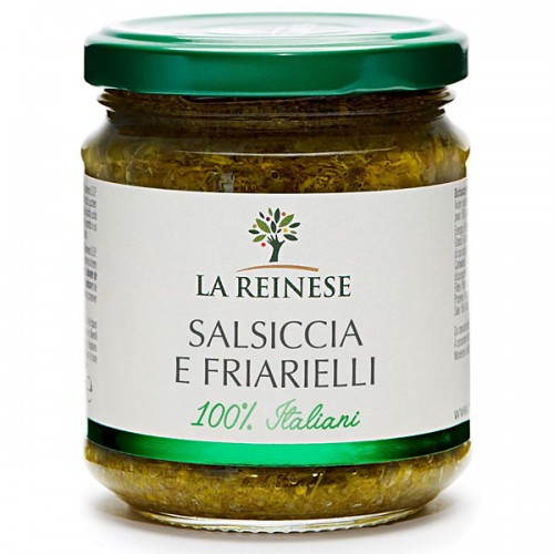 Salsicia e friarielli - Friarielli och salsicciakräm 180 g La Reinese - 1