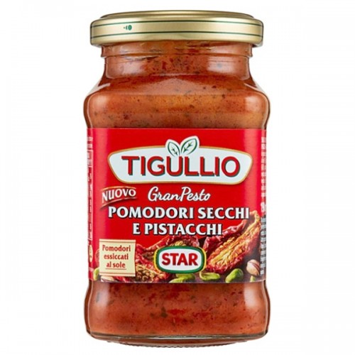Pesto soltorkade tomater och pistagenötter 190 g Tigullio - 1