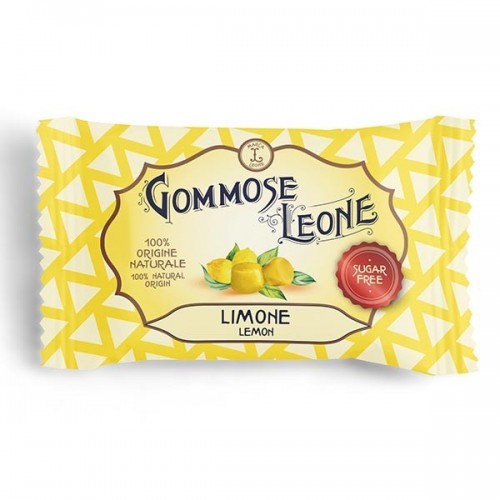 Gommose Sugerfree Limone påse 35 g Leone - 1