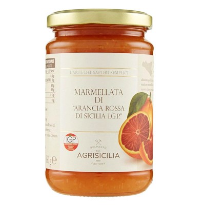 Marmellata di Arancia Rossa di Sicilia IGP  240 g Agrisicilia - 1