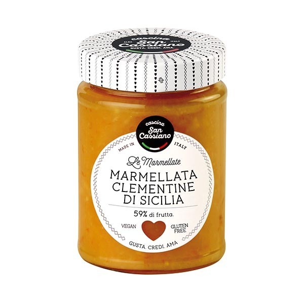 Marmellata di Clementine di Sicilia 340 g Cascina S. Cassiano - 1
