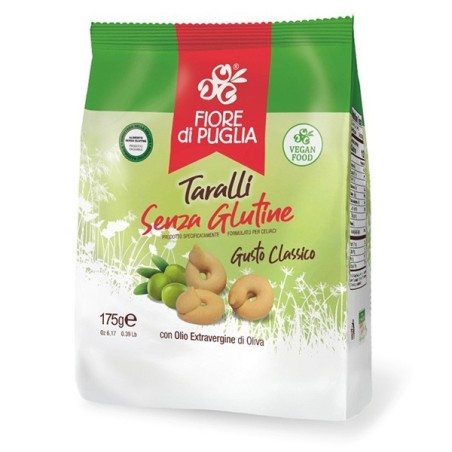 Taralli glutenfri 175 g Fiore di Puglia - 1