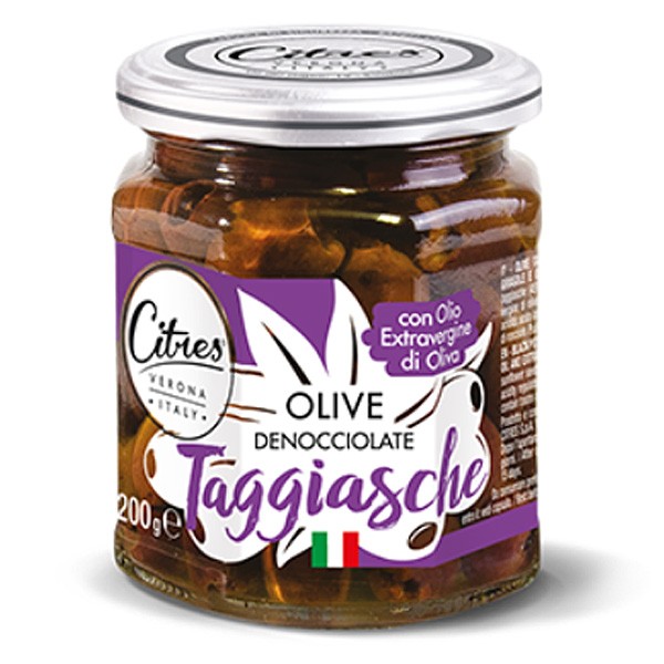 Olive Taggiasche Denocc.Olio 200 g Citres - 1 Olive Taggiasche Denocc.Olio 200 g Citres - 1