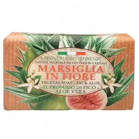 Saponetta Marsiglia In Fiore Fico e Aloe Vera 125 g Nesti - 1