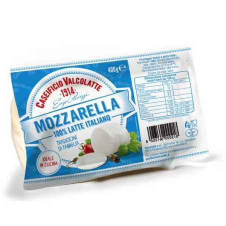 Mozzarella Fior di Latte Filone 400 g Valcolatte - 1