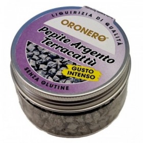 Oronero Liquirizia Pepite Argento Terracattù 70 g Sirea Liquirizia - 1
