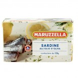 Sardiner i plåtask 120 g Maruzzella - 1