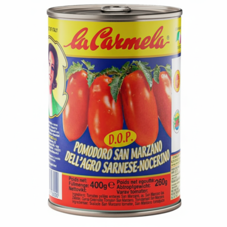 San Marzano tomater D.O.P. 400 g La Carmela - 1