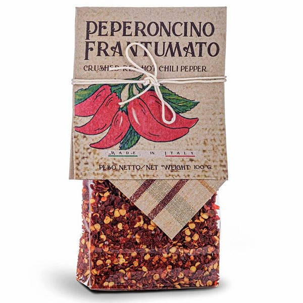 Peperoncino Piccante Frantumato - Krossad chilipeppar påse 100 g Sapori - 1 Peperoncino Piccante Frantumato - Krossad chilipeppar påse 100 g Sapori - 1