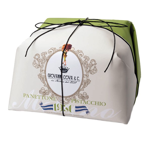 Panettone Pistacchio 1kg G.Cova - 1 Panettone Pistacchio 1kg G.Cova - 1