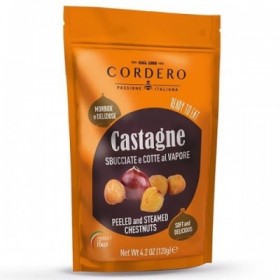 Castagne cotte al vapore 120 g Cordero - 1