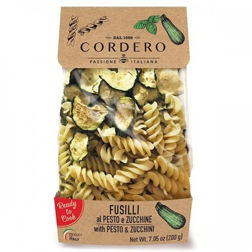 Fusilli pesto e zucchine 200 g Cordero - 1