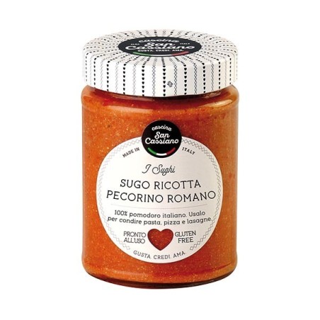 Sugo Ricotta E Pec. Romano DOP 290 g Cascina S. Cassiano - 1