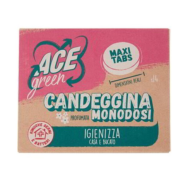 Candeggina per colorati in tabs 18 pz Ace Gentile - 1