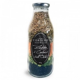 Zuppa Colori dell' orto Bottiglia 440 g Cordero - 1
