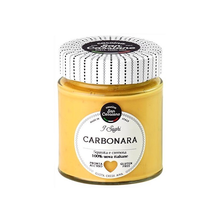 Sugo Carbonara 140 g Cascina S. Cassiano - 1