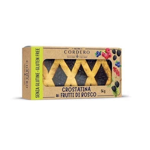 Crostatina ai Frutti di bosco Glutenfri 54 g Cordero - 1