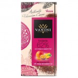Fondente 62% con mango e passion fruit 100 g Vanini - 1