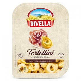 Färsk tortelloni med prosciutto crudo 250 g Divella - 1