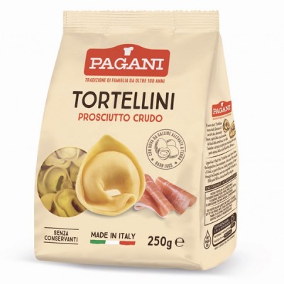 Tortellini al Prosciutto Crudo 250 gr Pagani - 1