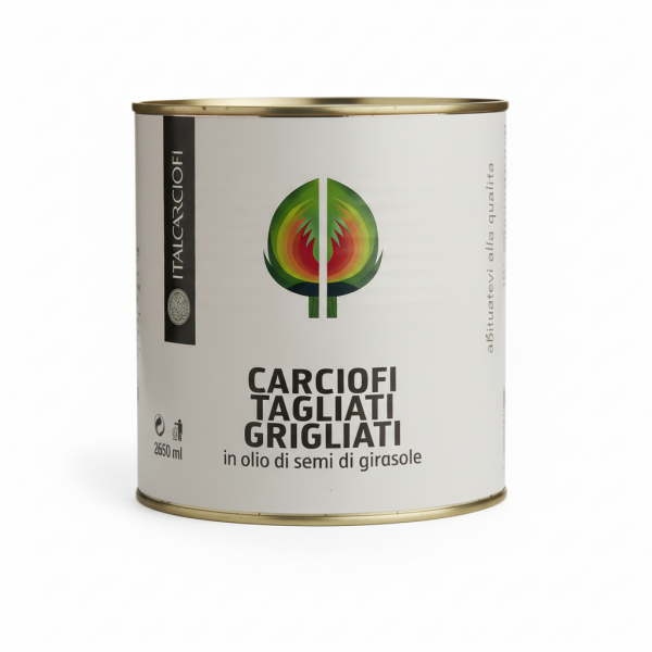 Carciofi Tagliati Grigliati 2,5 Kg Italcarciofi - 3