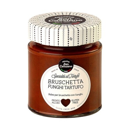 Bruschetta Pomodoro Funghi e Tartufo 130 g Cascina S. Cassiano - 1