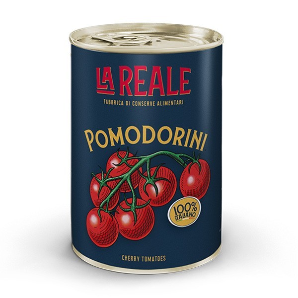 Pomodorini cigliegini 400 g La Reale - 1 Pomodorini cigliegini 400 g La Reale - 1
