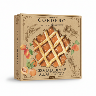 Crostata di Mais All´albicocca 440 g Cordero - 1