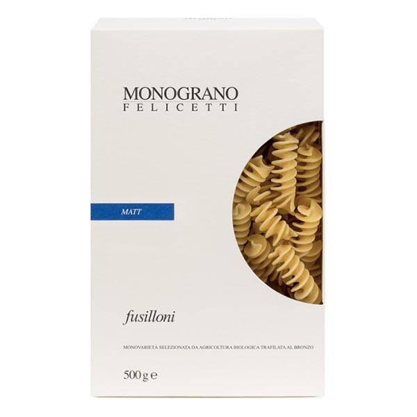 Ekologisk Fusilloni Matt 500 g Felicetti - 1