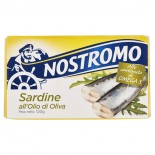 Sardine olio oliva 120 g Nostromo - 1